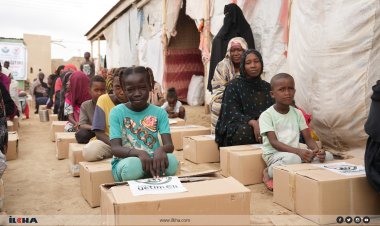 Avrupa Yetim Eli, Sudan'da kamplarda kalanlara gıda desteğinde bulundu