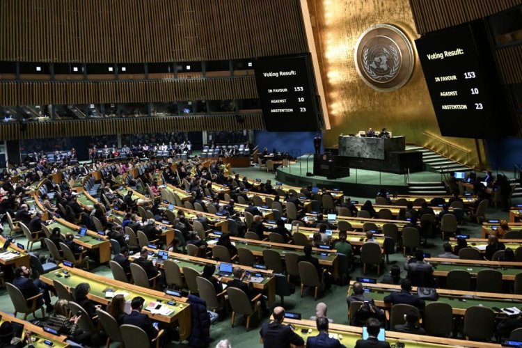 BM'den Filistin lehine 5 karar: Uluslararası destek ezici çoğunluğa ulaştı