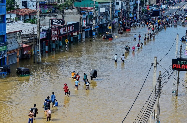 Sri Lanka'da şiddetli yağışların yol açtığı afetlerde can kaybı 627'ye çıktı