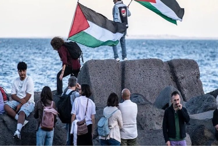 İtalya’da biriken öfke limanda patladı: Siyonist İsrailliler ile Gazze soykırımı karşıtları çatıştı