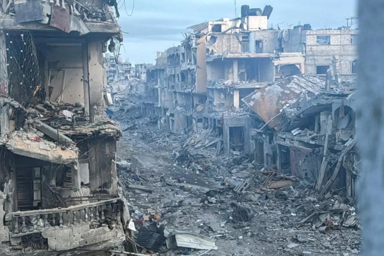 Siyonist İsrail'in Gazze'ye saldırılarında 60 milyon ton enkaz ve 4 milyon ton tehlikeli atık oluştu