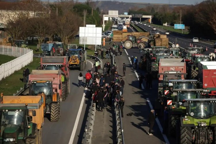 Fransa'da hayvanların itlafı çiftçi protestolarına yol açtı