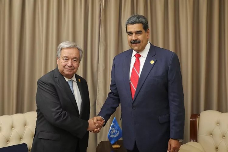 Venezuela: Maduro, BM Genel Sekreteri Guterres ile bölgesel barışı konuştu