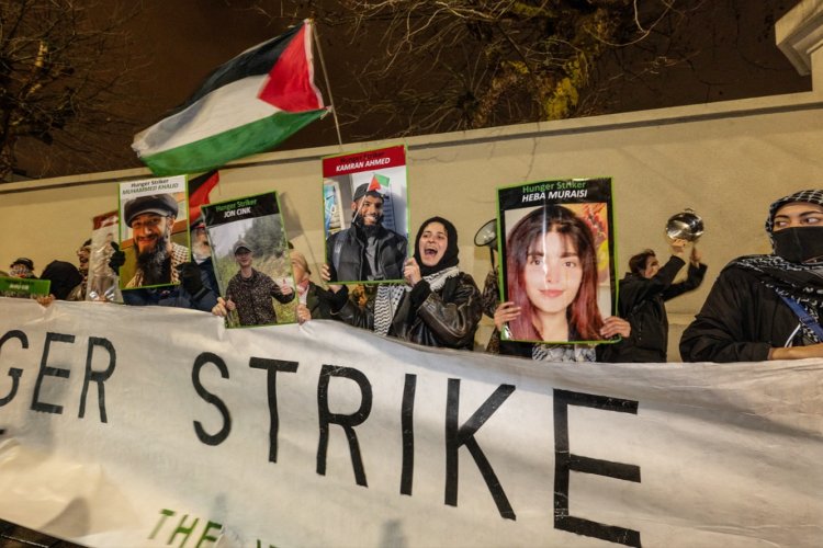 İngiltere'de Gazze için açlık grevine destek büyüyor