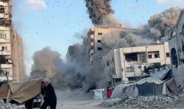 İşgalci İsrail yeni yıla Gazze’yi bombalayarak girdi