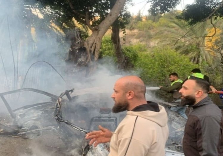 Ateşkes sonrası Güney Lübnan’da İsrail İHA terörü