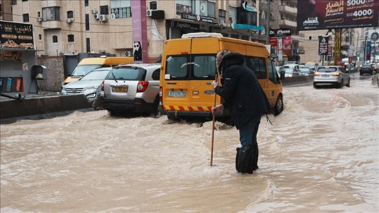 Doğu Kudüs'te sel felaketi: 2 Filistinli yaşamını yitirdi