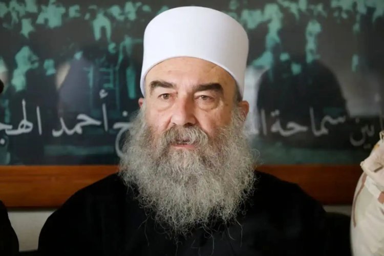 Dürzi lider Hicri siyonist İsrail'i 'koruyucu' ilan edip Suriye'nin bölünmesini savundu