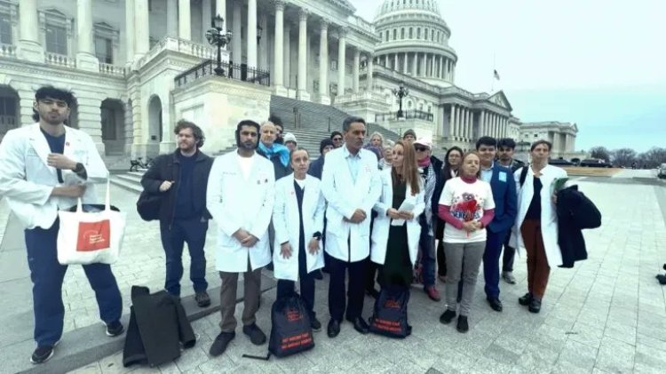 Soğuk, açlık ve abluka: ABD’li doktorlar Gazze için ayağa kalktı