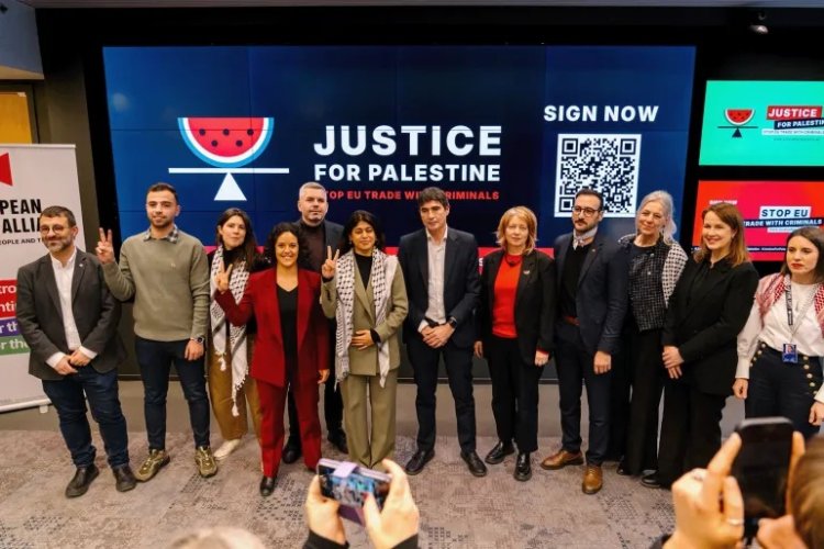 Avrupa Solu harekete geçti: Soykırımcı İsrail’le ortaklığa son için kampanya
