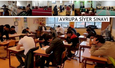Avrupa'nın 8 ülkesinde Siyer Sınavı yapıldı