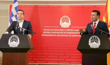 30 yıl dan sonra Aleksis Çipras, Kuzey Makedonyada