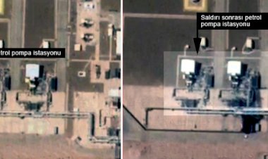 Uydu fotoğrafları Husi saldırısının verdiği zararı ortaya çıkardı