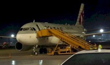Körfez krizinden sonra ilk defa bir Katar uçağı Cidde Havaalanı'na indi