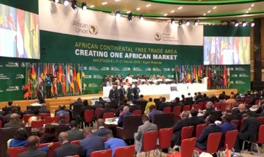 Afrika kıtasal ticaret bölgesi anlaşması yürürlüğe girdi