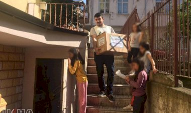 Avrupa Yetim Eli'nden Ordu’daki muhtaçlara gıda yardımı