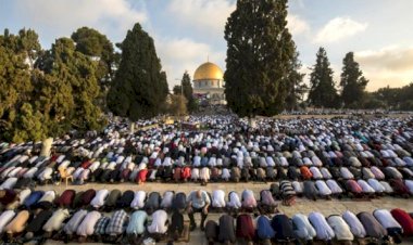 Mescid-i Aksa'da bayram namazı