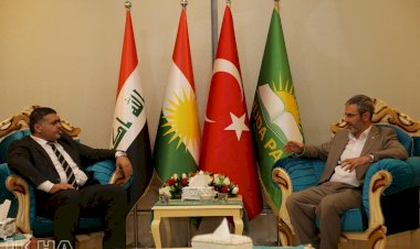 Kürdistan'daki siyasi parti temsilcilerinden HÜDA PAR'a bayram ziyareti