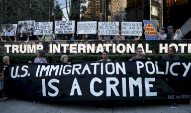 Trump'ın doğum gününde New York'ta protesto