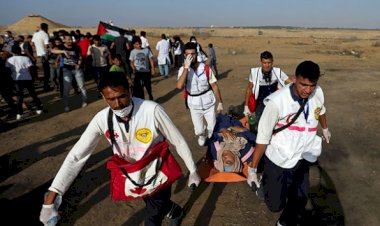 İşgalci İsrail Gazze sınırında 79 Filistinliyi yaraladı