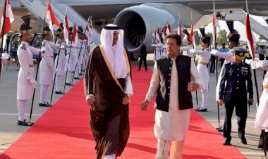 Katar Emiri Al Sani Pakistan'da