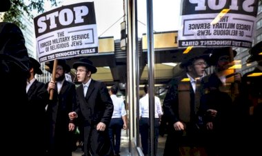 Binlerce Ortodoks Yahudi, İsrail'in zorla askere almalarına 'hayır' dedi