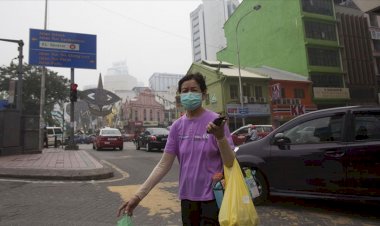 Malezya'da hava kirliliğinden etkilenen 130 kişi hastaneye kaldırıldı