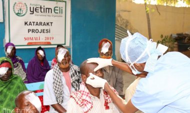 Avrupa Yetim Eli'nden Somali'de katarakt ameliyatları