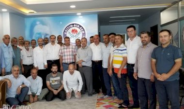 HÜDA PAR heyeti Bismil'de çeşitli ziyaretlerde bulundu