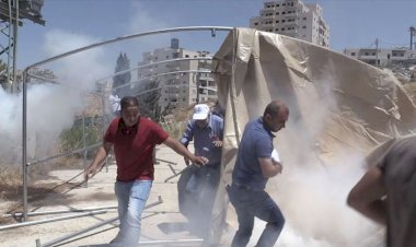 İşgalci İsrail askerlerinden Kudüs’te Filistinli aktivistlere müdahale