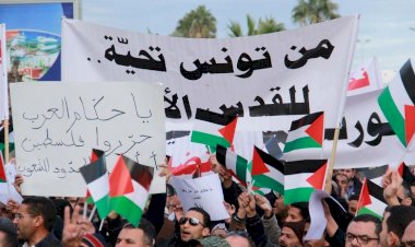 Tunus'ta Yüzyılın Anlaşması'na karşı protestolar düzenlendi