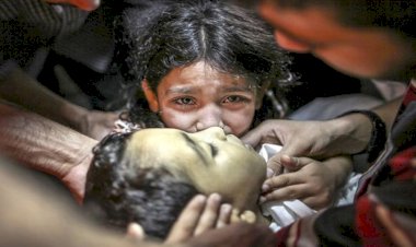 Filistinli çocuklar İsrail ölüm makinasının hedefinde