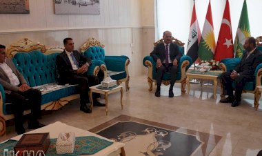 KDP’den HÜDA PAR Erbil Temsilciğine taziye ziyareti