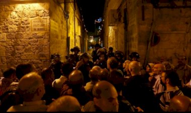 Kudüs’te gergin arife gecesi