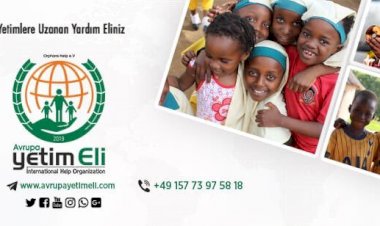 Avrupa Yetim Eli'nden hayırseverlere teşekkür mesajı