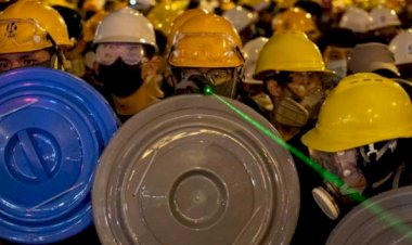 Hong Kong'da maskeli protestocuları ifşa edene ödül vaadi