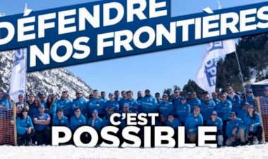 Fransa'da helikopterle göçmen 'avlayan' aşırı sağcı gruba ceza