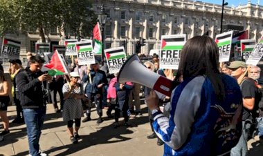 Netanyahu, Londra'da protesto edildi