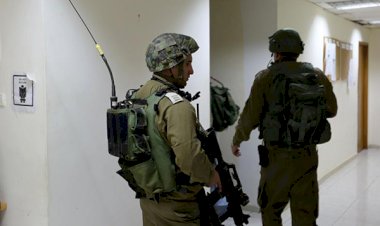 İşgalci İsrail askerlerinden Batı Şeria'da sağlık merkezine baskın