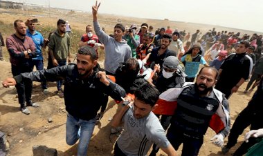 İşgal güçleri Gazze sınırında 49 Filistinliyi yaraladı