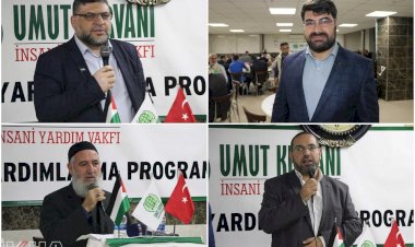 Umut Kervanı Gazze'li gazilerle bir araya geldi