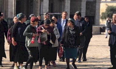 Fanatik Yahudilerin Mescid-i Aksa'ya baskınları sürüyor