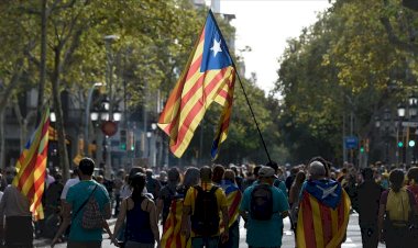 Katalonya'da üniversite öğrencilerinden boykot