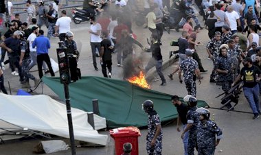 Hizbullah ve Emel Hareketi yanlıları ile göstericiler arasında gerginlik