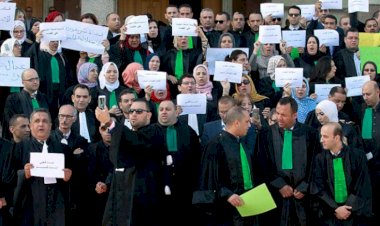 Cezayir yargısında grev krizi