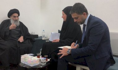 BM Irak Temsilcisi Hennis, Sistani ile 'gösterileri' görüştü