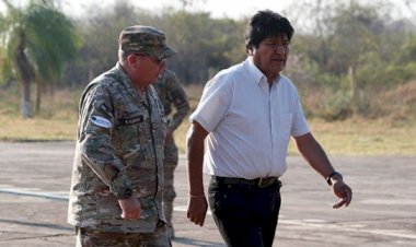 Morales'ten orduya: Halka silah doğrultmayın