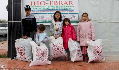 IHO-EBRAR çocukların yüzünü güldürdü