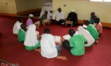 Uganda'daki hafızlık eğitimi alan yetim çocuklara yardım