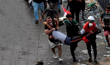 Bağdat'ta göstericilere ateş açıldı: 16 ölü